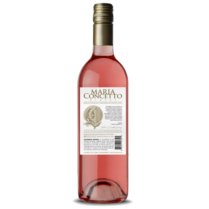 2020 <br>Rosé of <br>Carignane<br> (Mendocino)