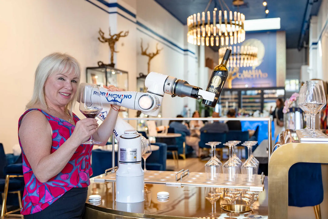 Is a robotic arm in Calistoga pouring the future?