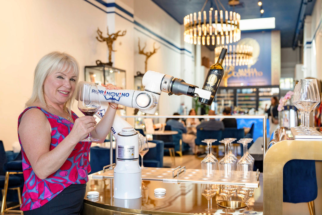 Is a robotic arm in Calistoga pouring the future?
