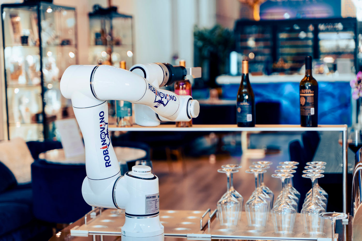 Wine tasting with Robot sommelier - 4 wines: $75