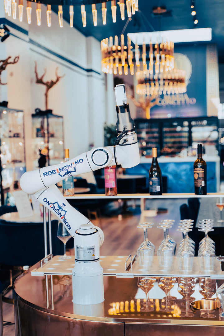 Wine tasting with Robot sommelier - 2 wines: $40