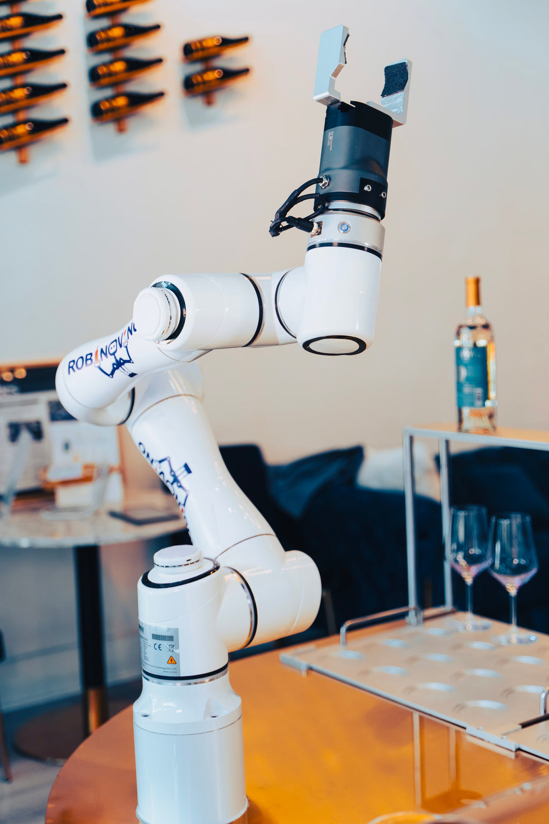 Wine tasting with Robot sommelier - 2 wines: $40