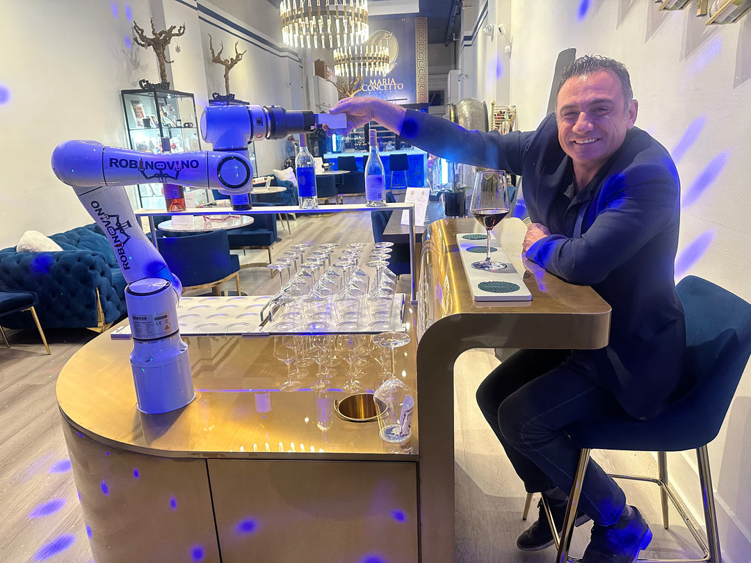 Wine tasting with Robot sommelier - 2 wines: $40